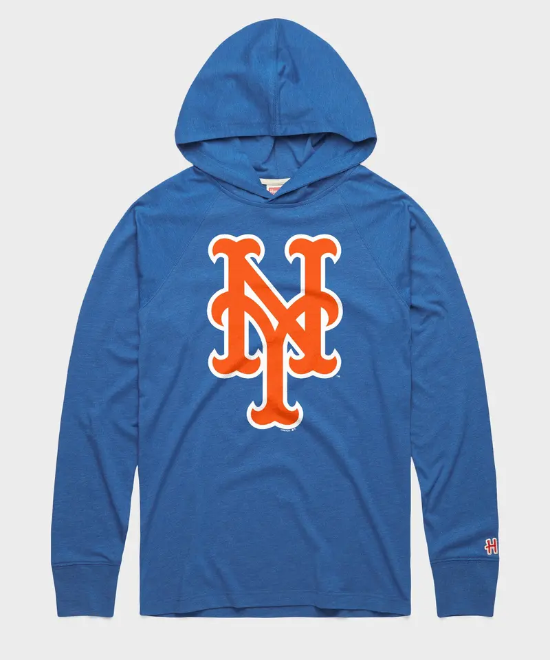 New York Mets Cap Logo '13 Lightweight Hoodie 1