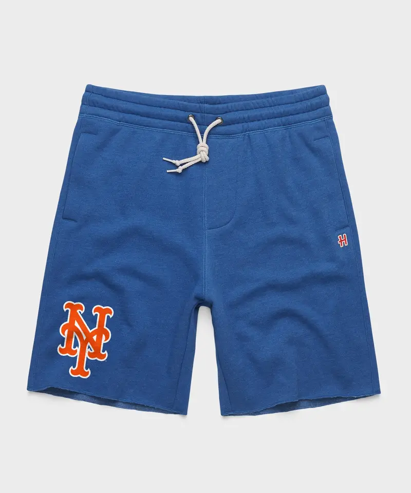 New York Mets Cap Logo '13 Sweat Shorts 1