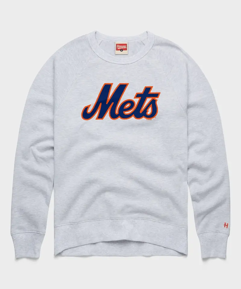 New York Mets Jersey Logo '15 Crewneck 1