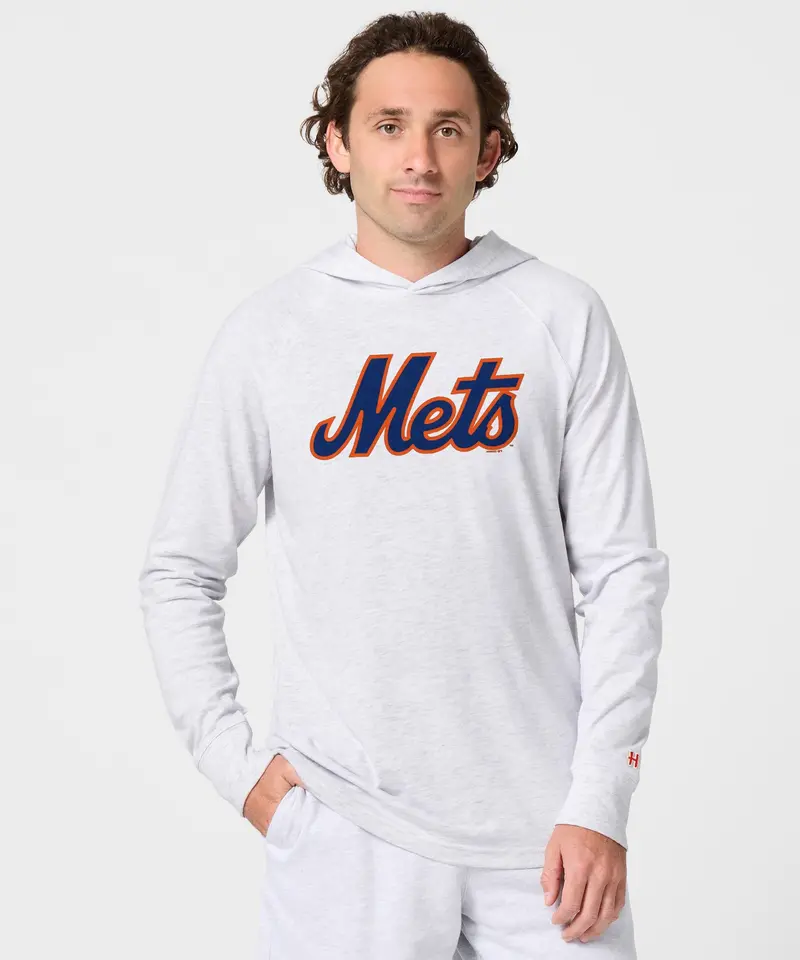 New York Mets Jersey Logo '15 Lightweight Hoodie 3