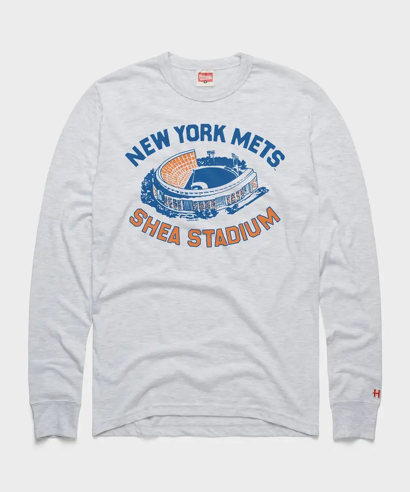 New York Mets Shea Stadium Long Sleeve Tee 1