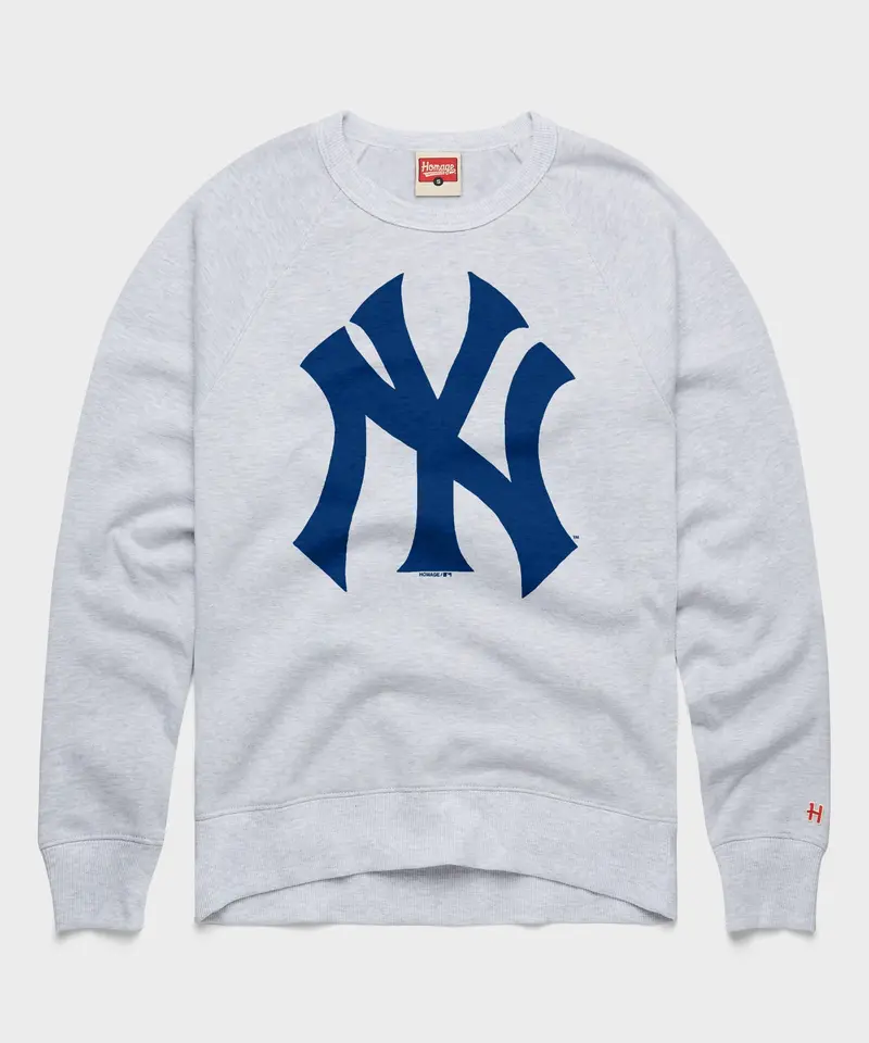 New York Yankees Cap Logo '68 Crewneck 1