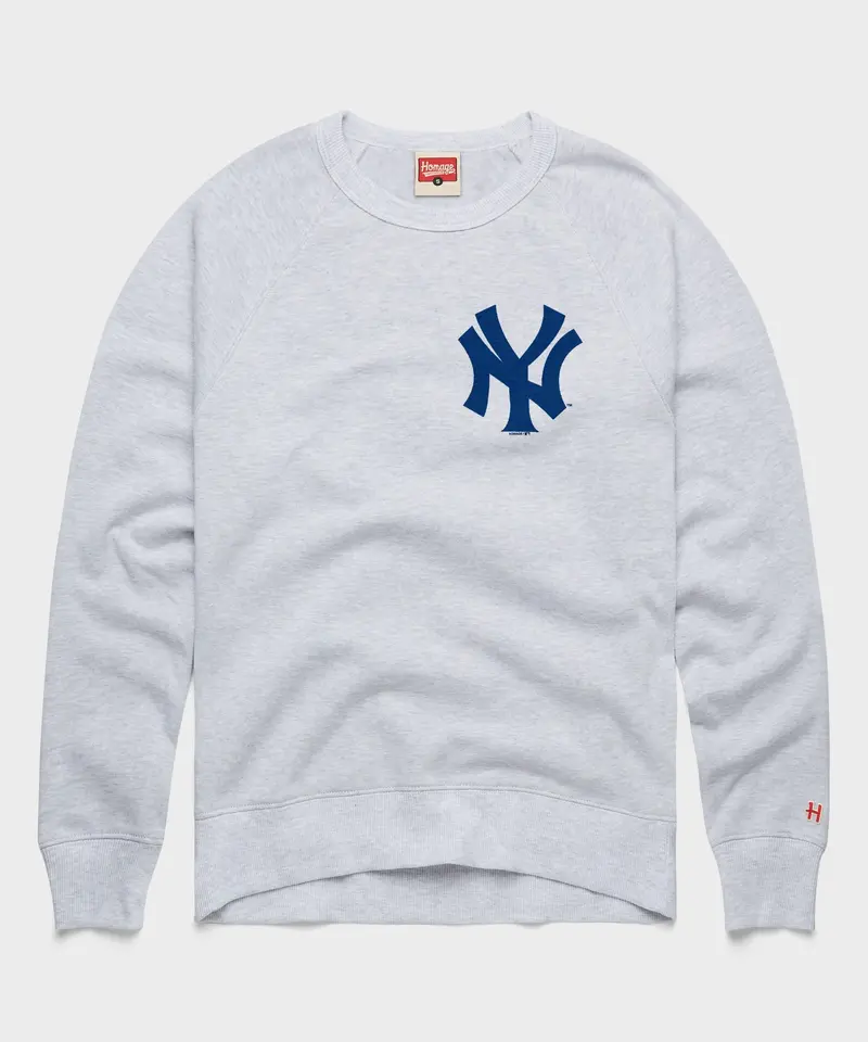 New York Yankees Jersey Logo '47 Crewneck 1