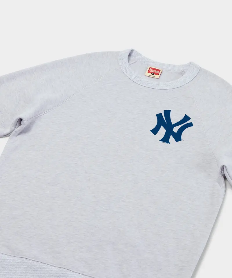New York Yankees Jersey Logo '47 Crewneck 2
