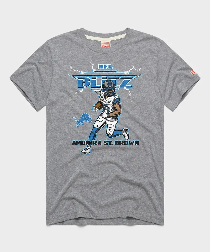 Nfl Blitz Detroit Lions Amon-Ra St. Brown 1