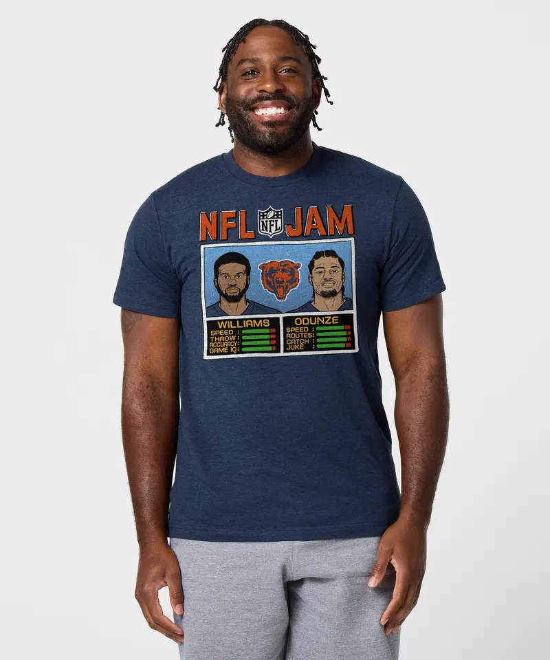 Nfl Jam Bears Williams And Odunze 3