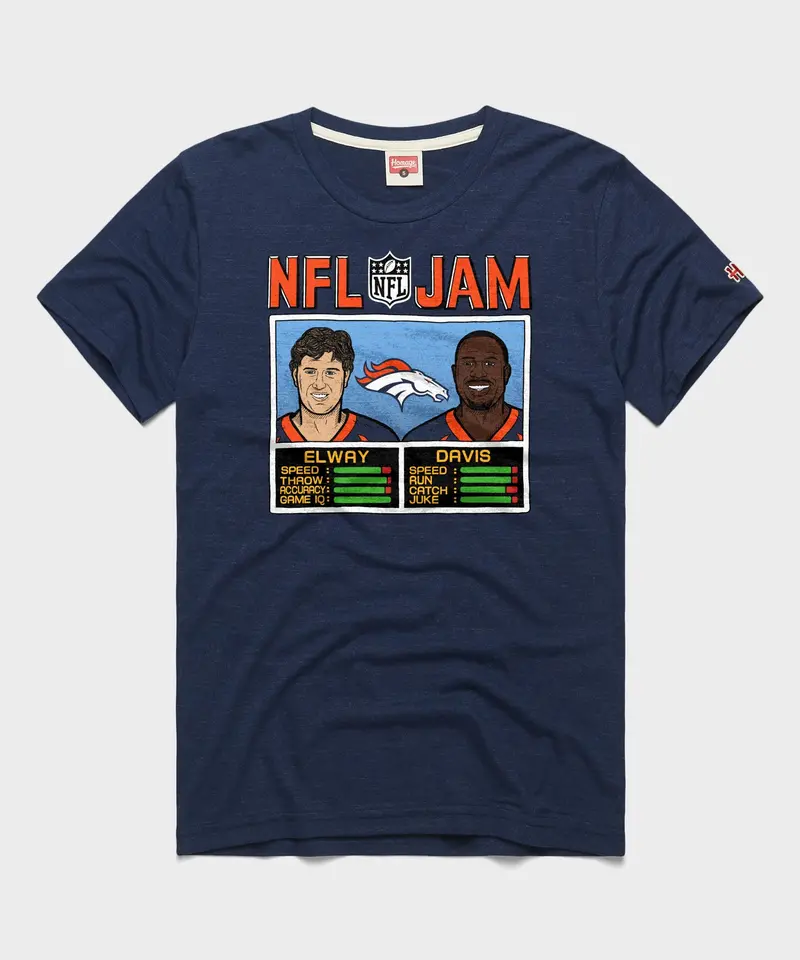 Nfl Jam Denver Broncos Elway And Davis 1