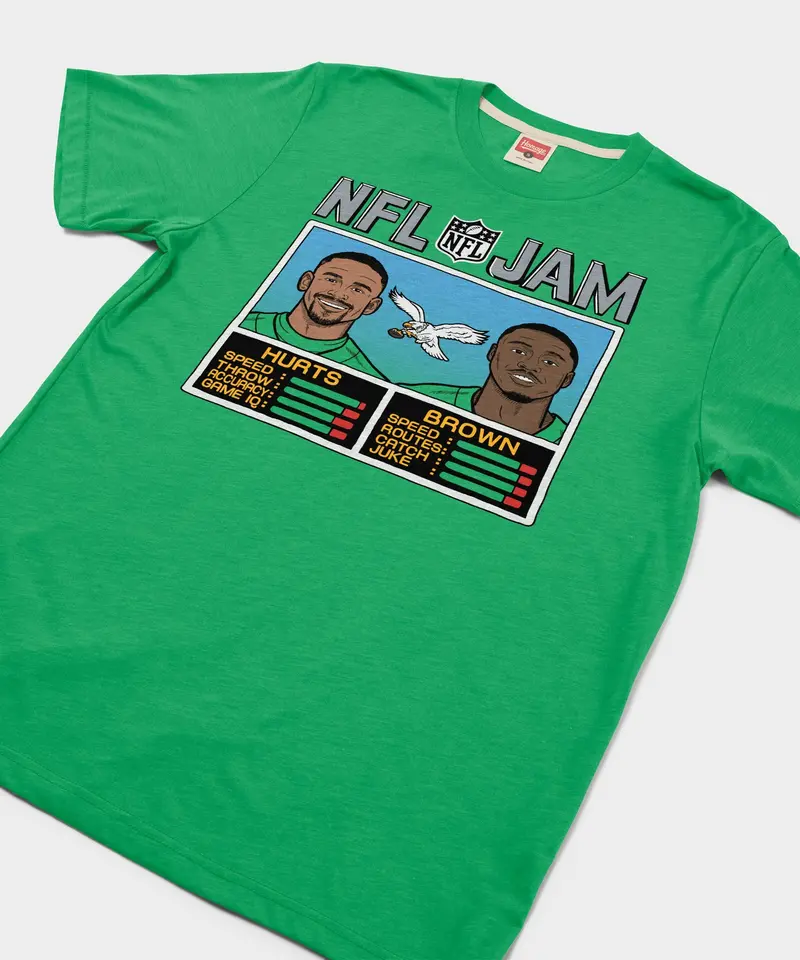 Nfl Jam Eagles Hurts And Brown 3
