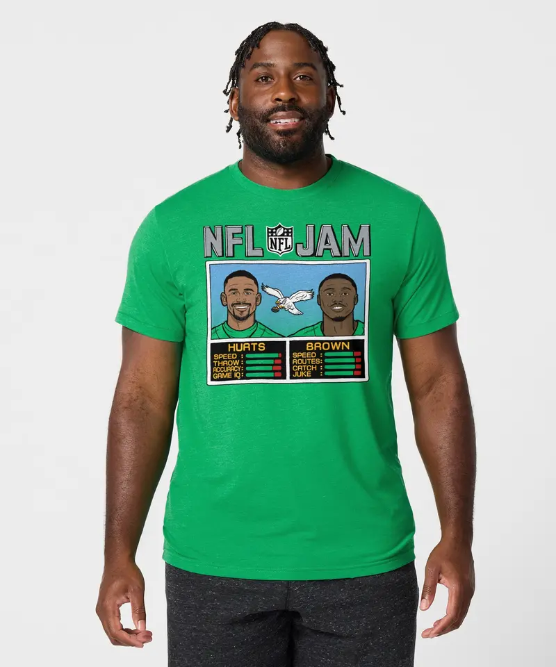 Nfl Jam Eagles Hurts And Brown 5