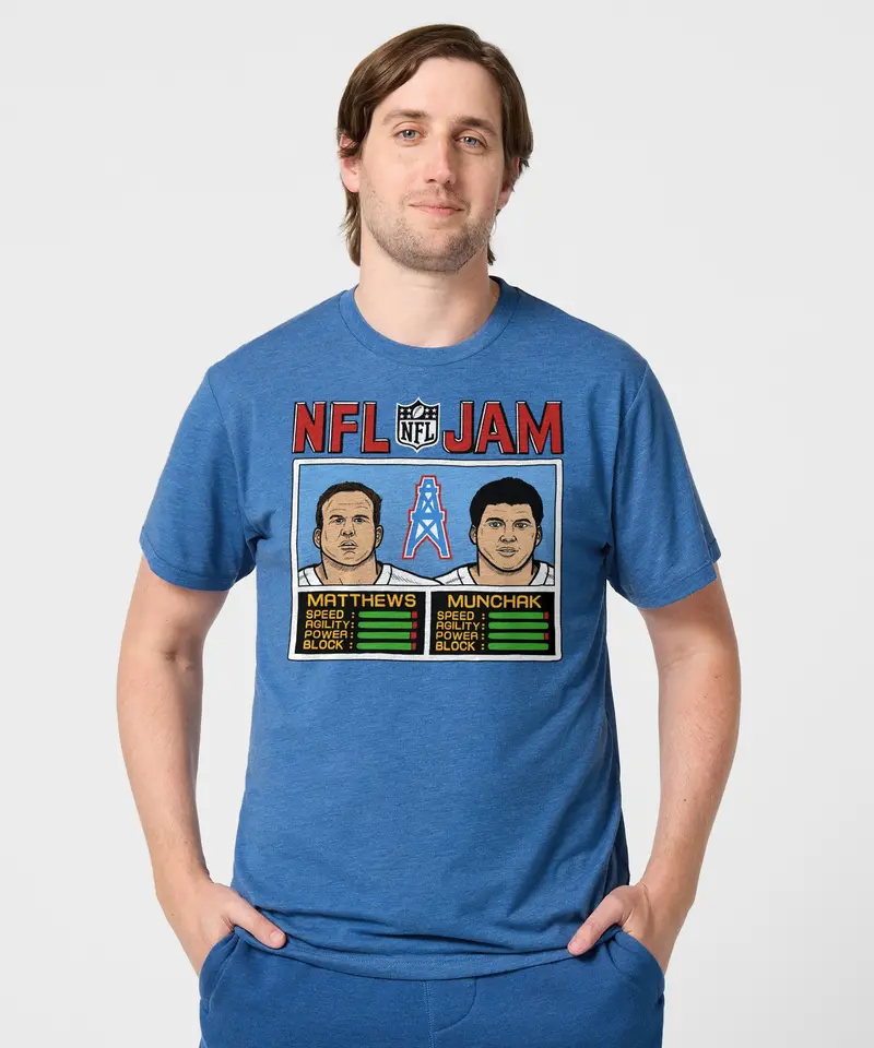 Nfl Jam Oilers Matthews And Munchak 3