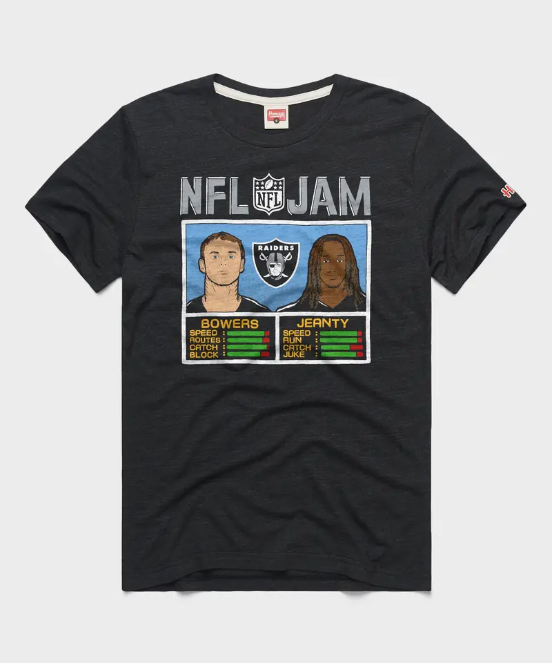 Nfl Jam Raiders Bowers And Jeanty 1