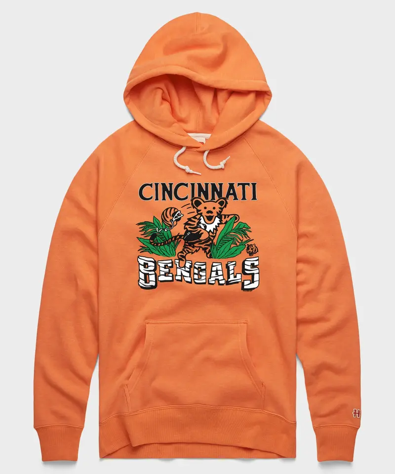Nfl X Grateful Dead X Bengals Hoodie 1