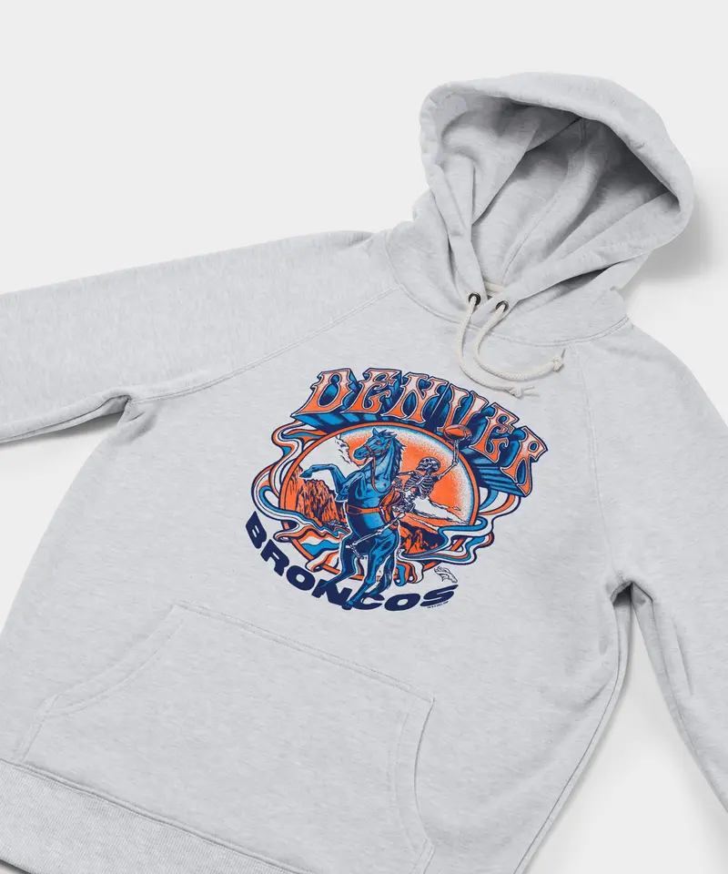 Nfl X Grateful Dead X Broncos Hoodie 2