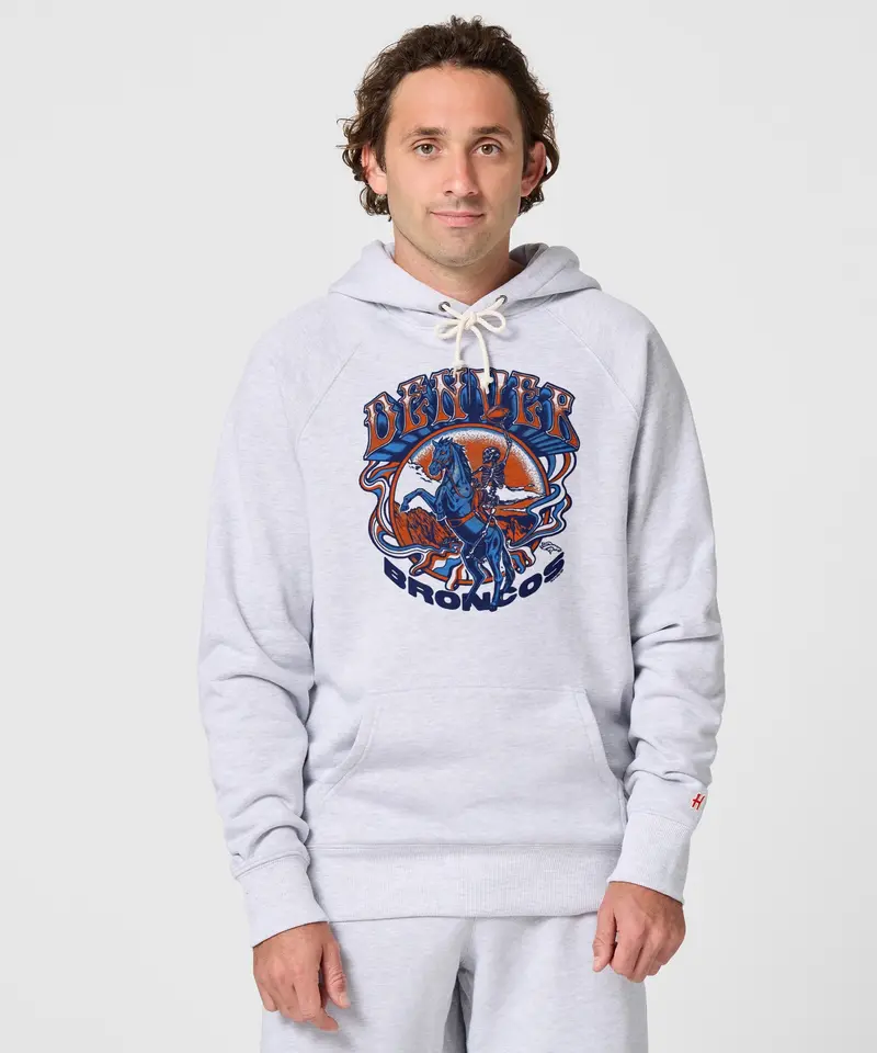 Nfl X Grateful Dead X Broncos Hoodie 3