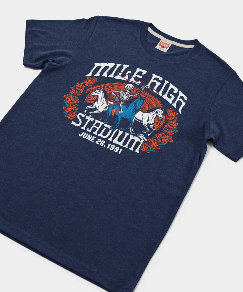 Nfl X Grateful Dead X Broncos Skeleton Mile High Stadium 2