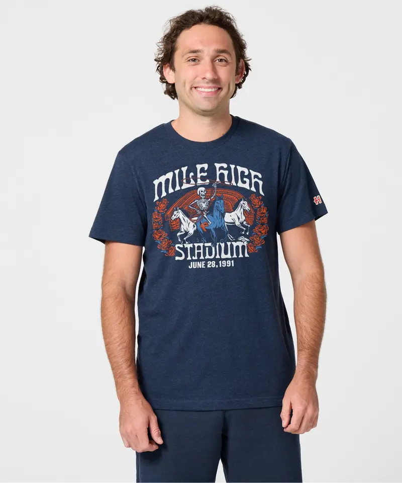 Nfl X Grateful Dead X Broncos Skeleton Mile High Stadium 3