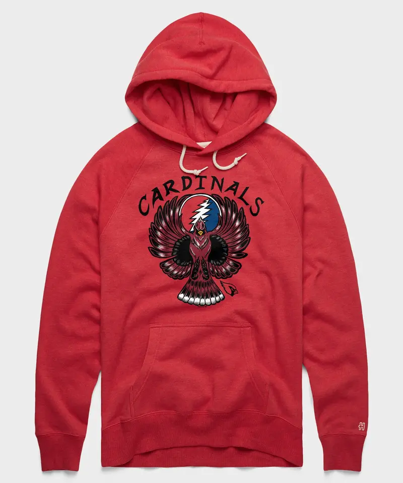 Nfl X Grateful Dead X Cardinals Hoodie 1