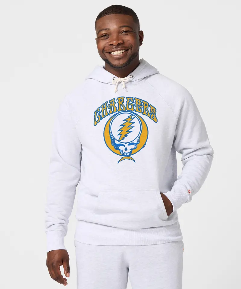 Nfl X Grateful Dead X Chargers Hoodie 3