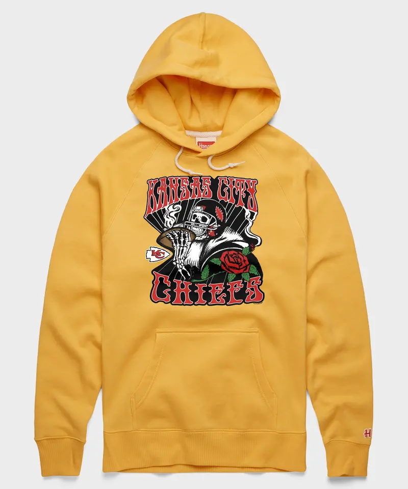 Nfl X Grateful Dead X Chiefs Hoodie 1