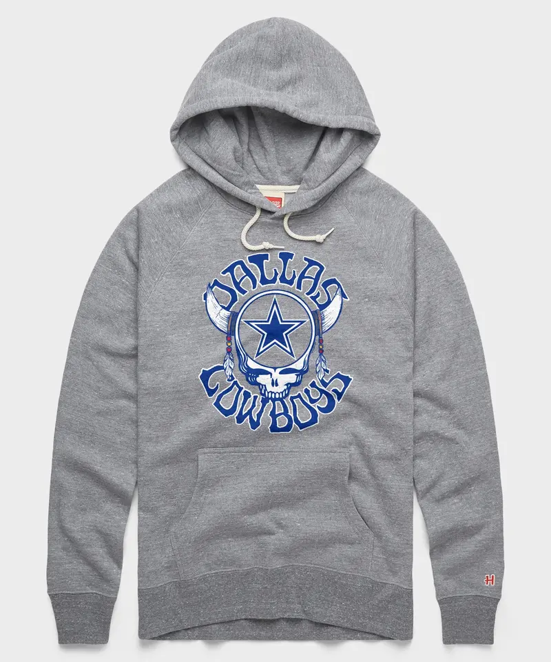 Nfl X Grateful Dead X Cowboys Hoodie 1