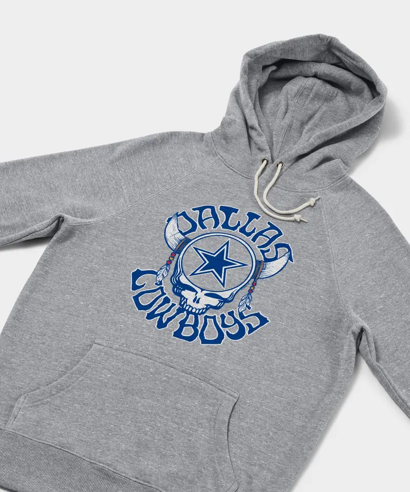 Nfl X Grateful Dead X Cowboys Hoodie 2