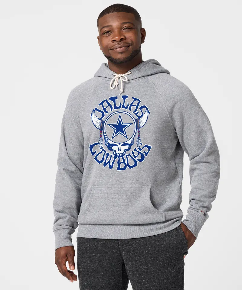 Nfl X Grateful Dead X Cowboys Hoodie 3