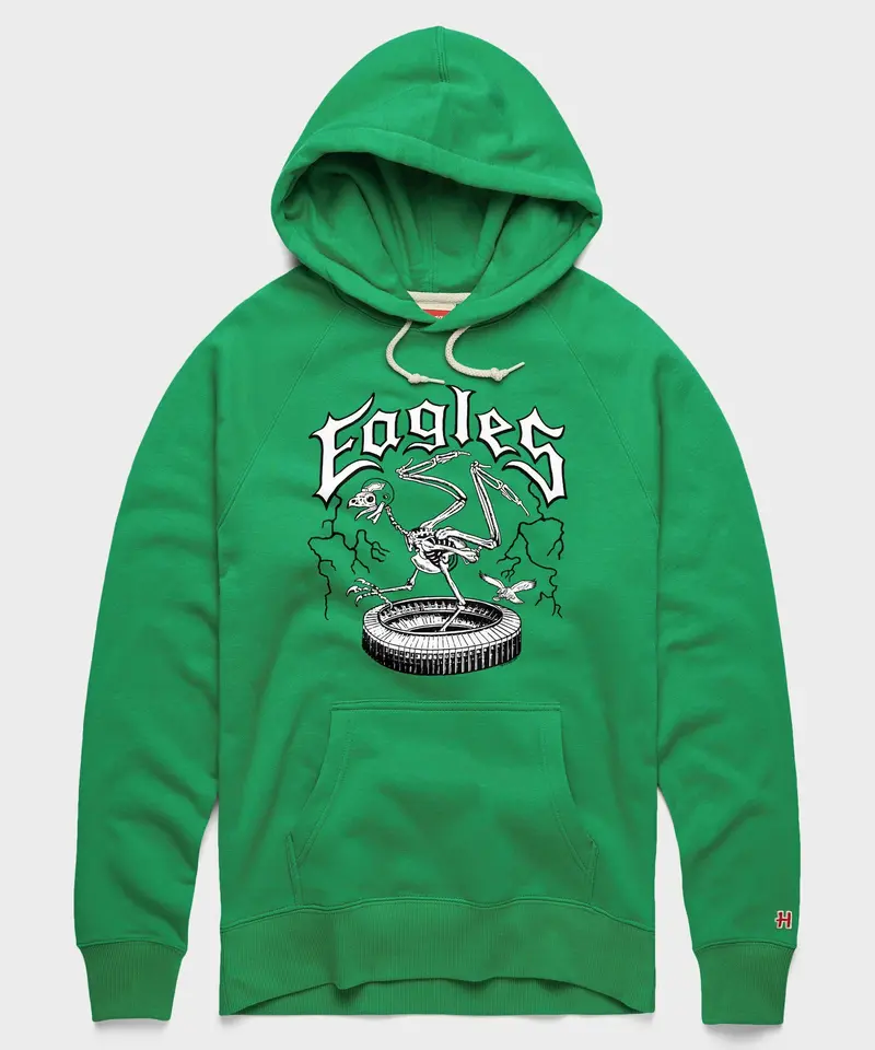 Nfl X Grateful Dead X Eagles Hoodie 1