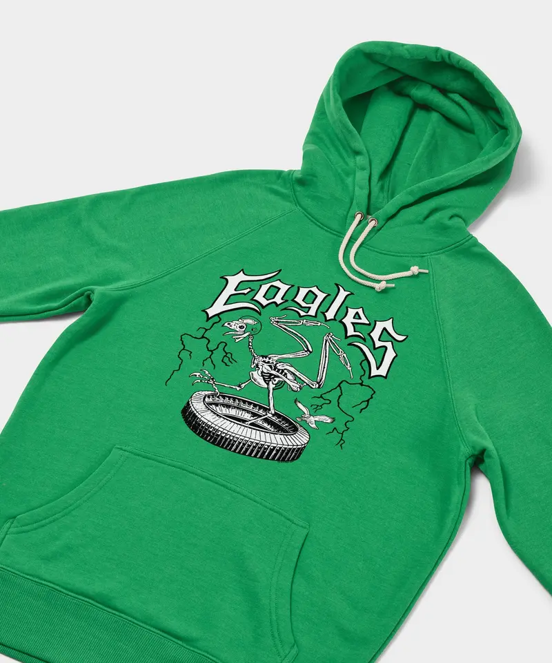 Nfl X Grateful Dead X Eagles Hoodie 2