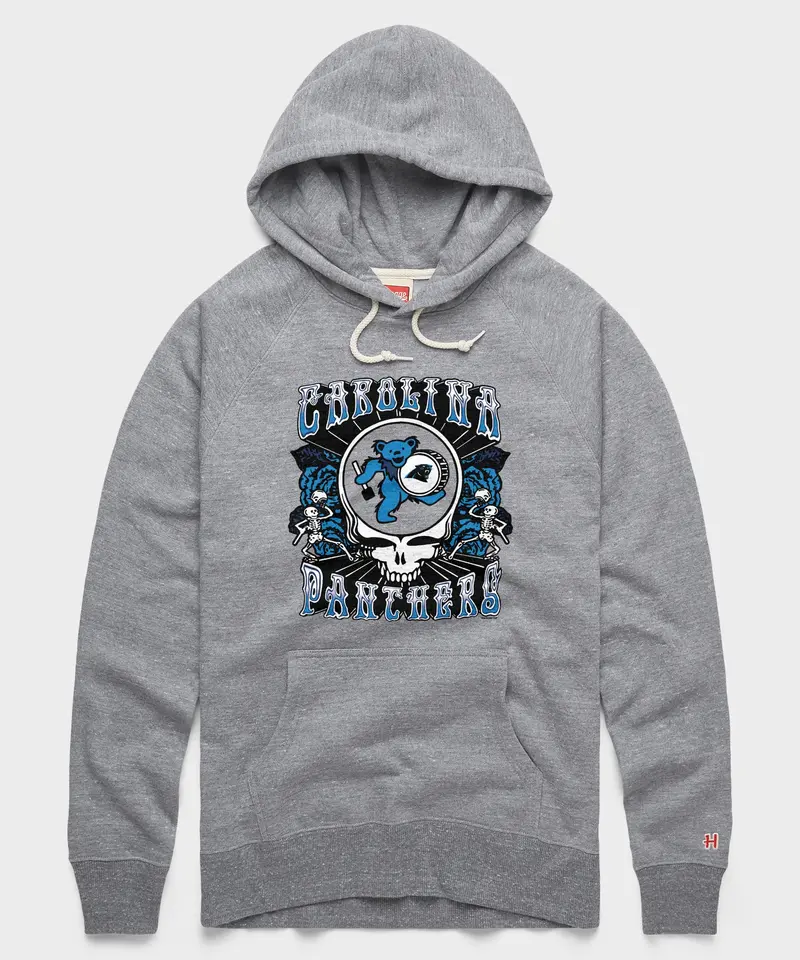 Nfl X Grateful Dead X Panthers Hoodie 1