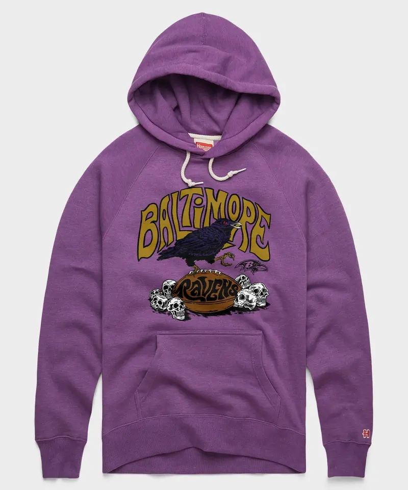 Nfl X Grateful Dead X Ravens Hoodie 1