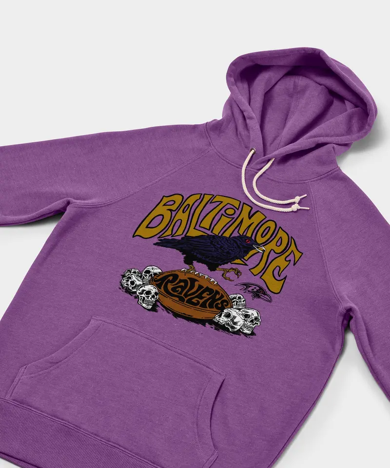 Nfl X Grateful Dead X Ravens Hoodie 2