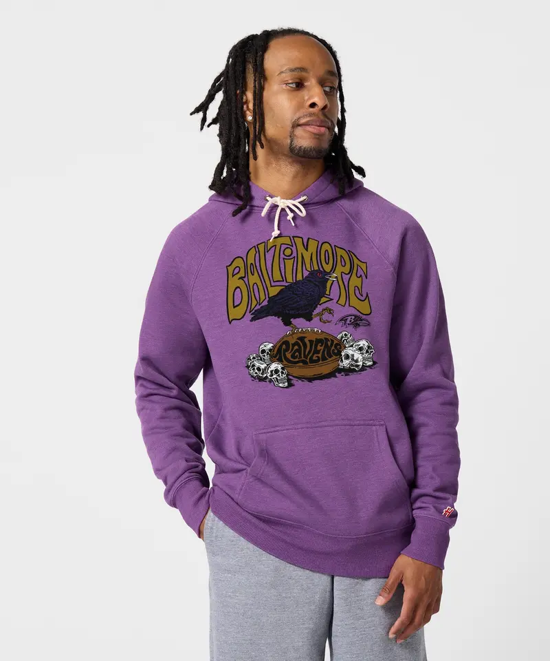 Nfl X Grateful Dead X Ravens Hoodie 3
