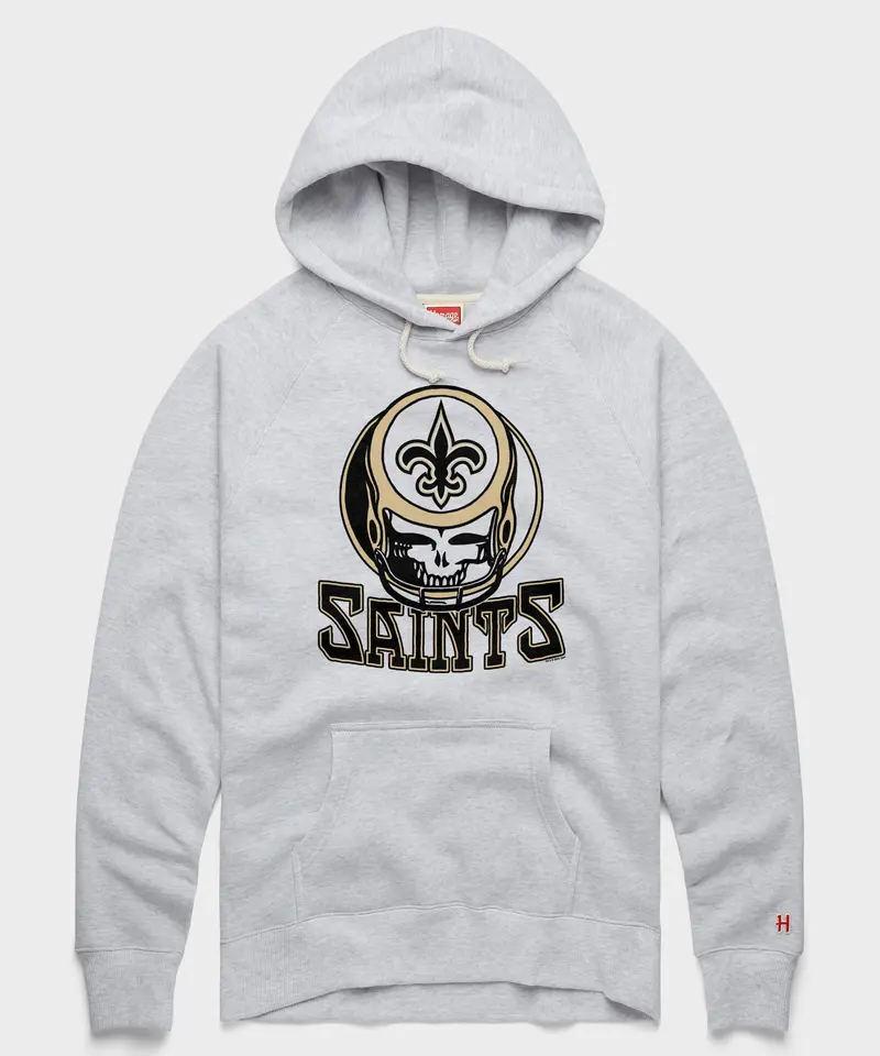 Nfl X Grateful Dead X Saints Hoodie 1