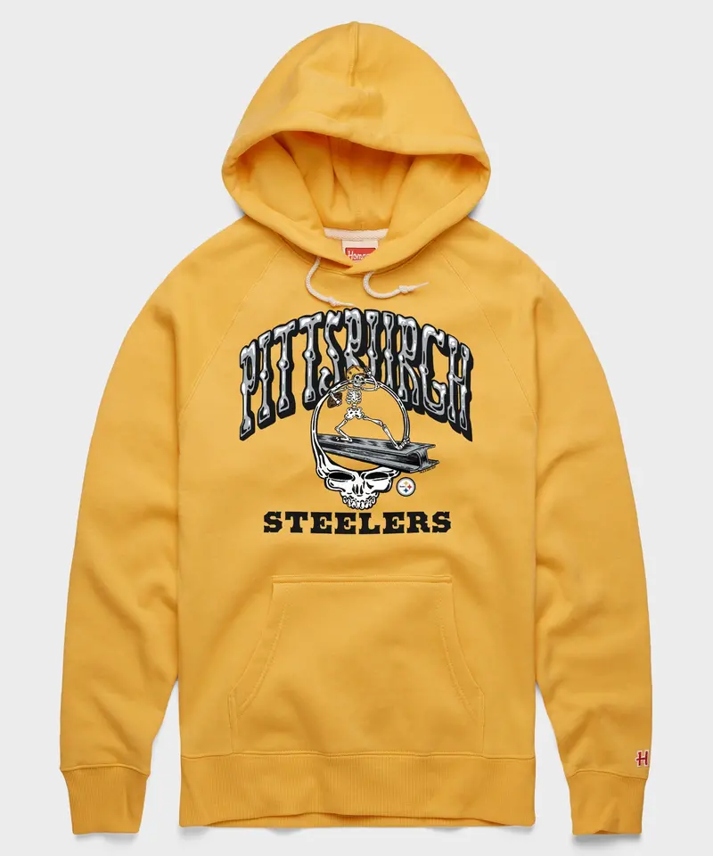 Nfl X Grateful Dead X Steelers Hoodie 1