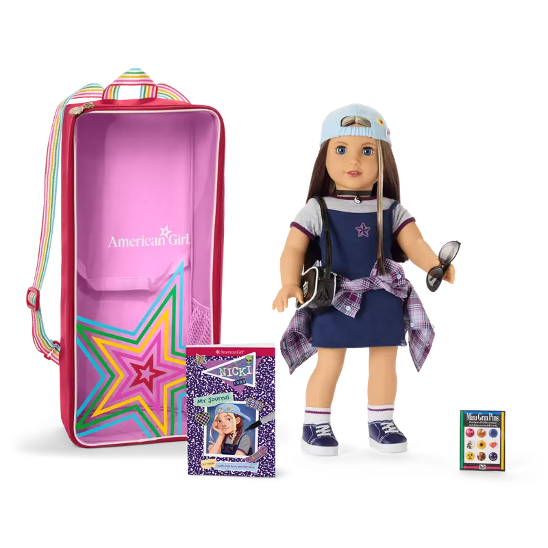 Nicki™ 18-Inch Doll, Journal, Accessories & Doll Carrier (Historical Characters) 1