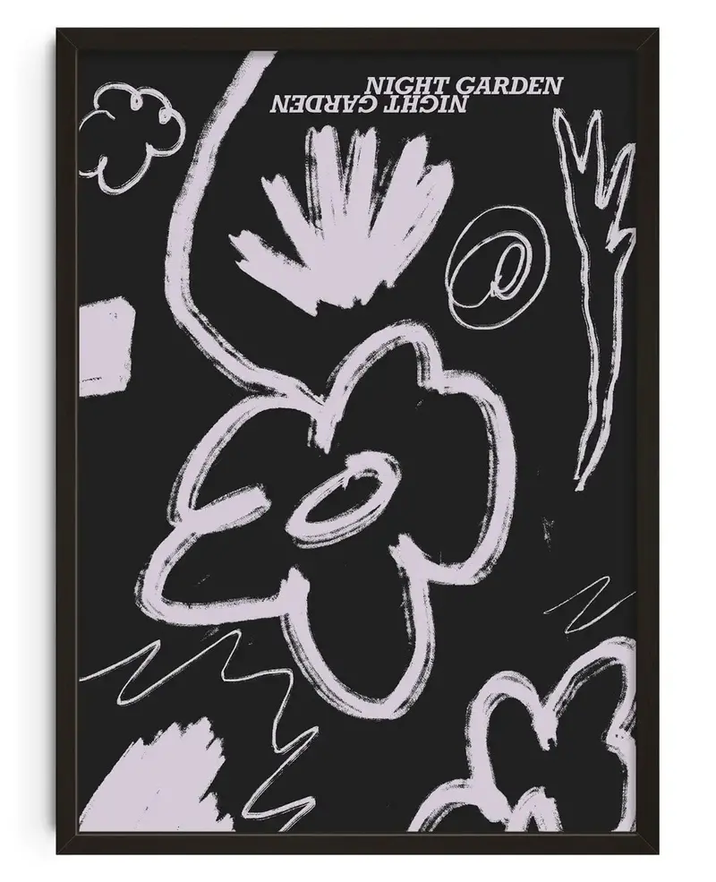 Night Garden - Unframed 1