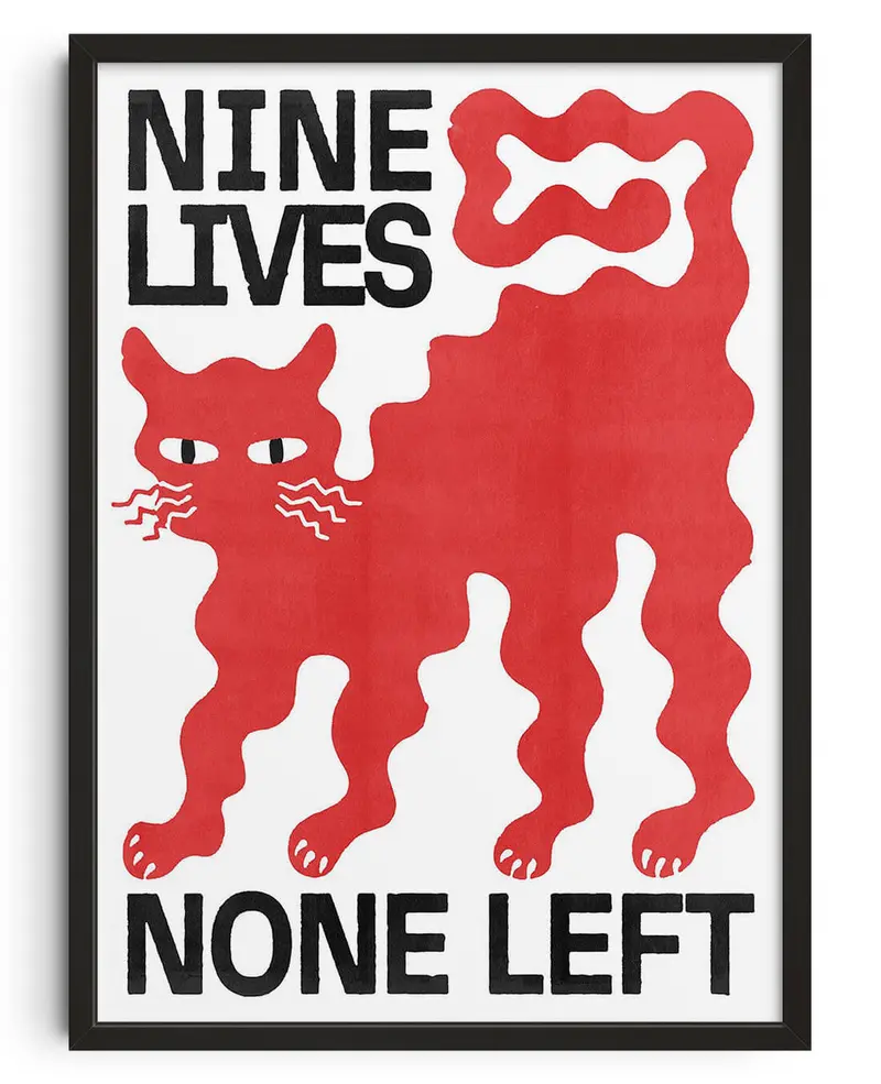 Nine Lives - Unframed 1