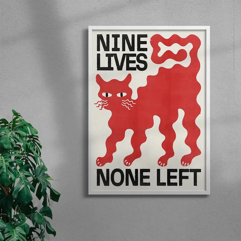 Nine Lives - Unframed 3