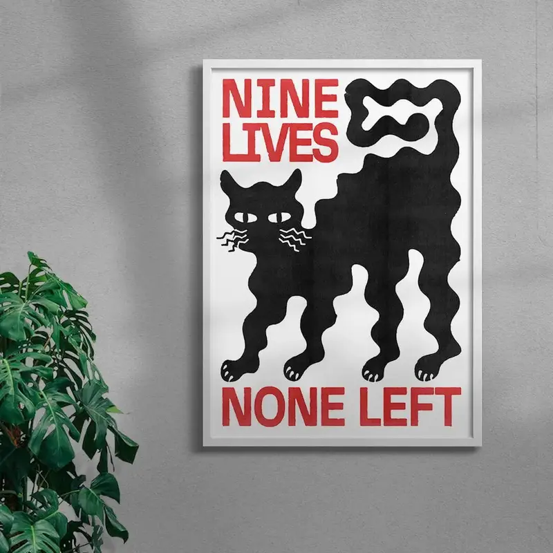 Nine Lives - Unframed 3