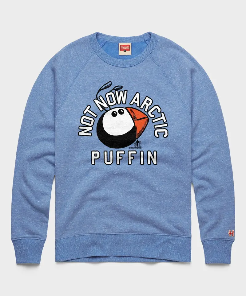 Not Now Arctic Puffin Crewneck 1