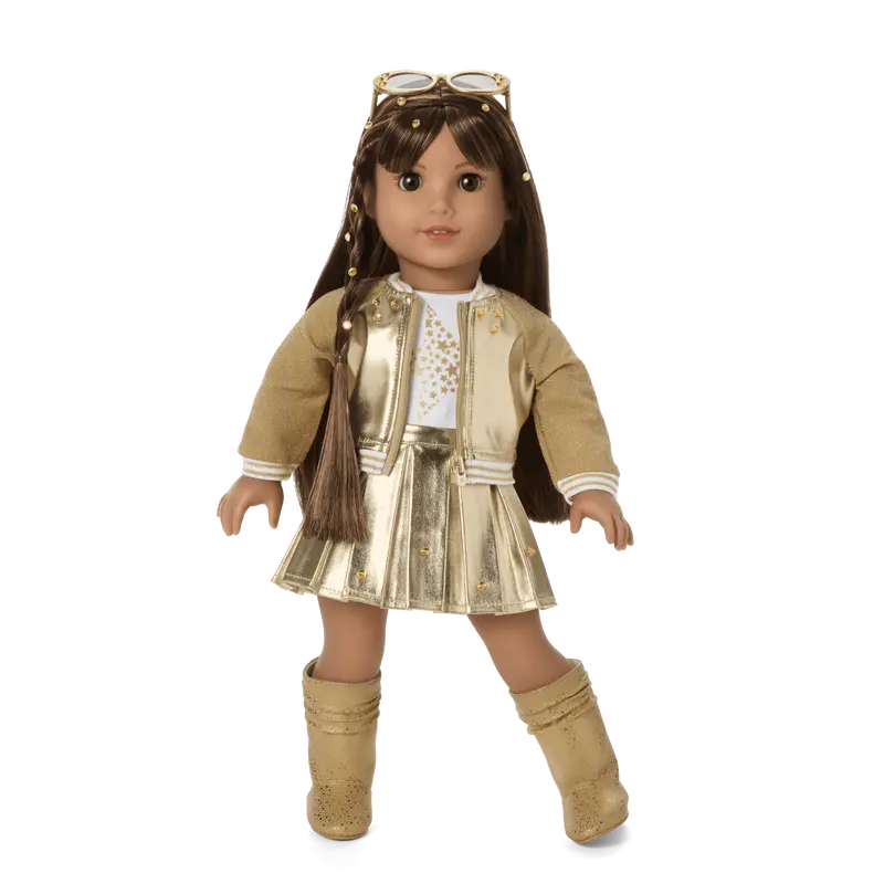 November Topaz Pizzazz Outfit For 18-Inch Dolls 2
