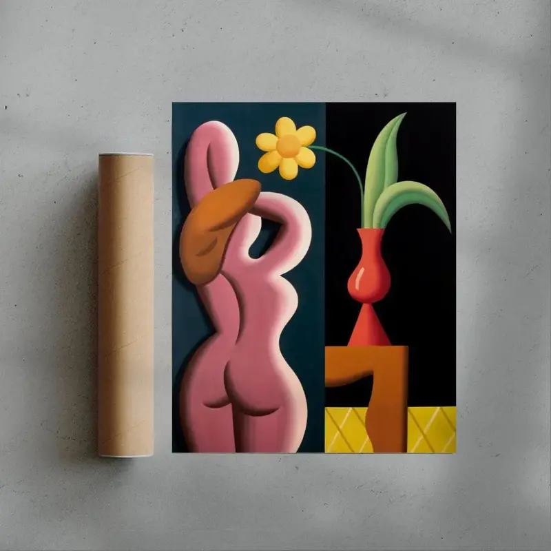 Nude And A Vase 3