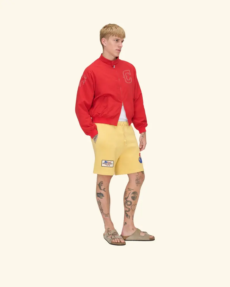 Nylon Championship Jacket (Red) 4