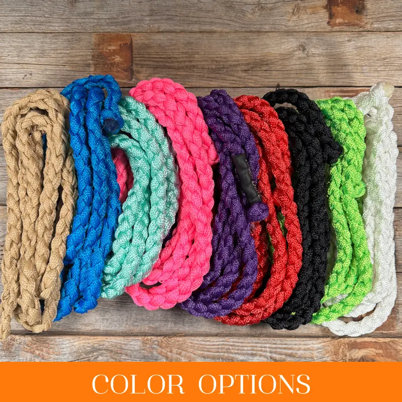 Nylon Lead Ropes For Halters - Assorted Colors 1