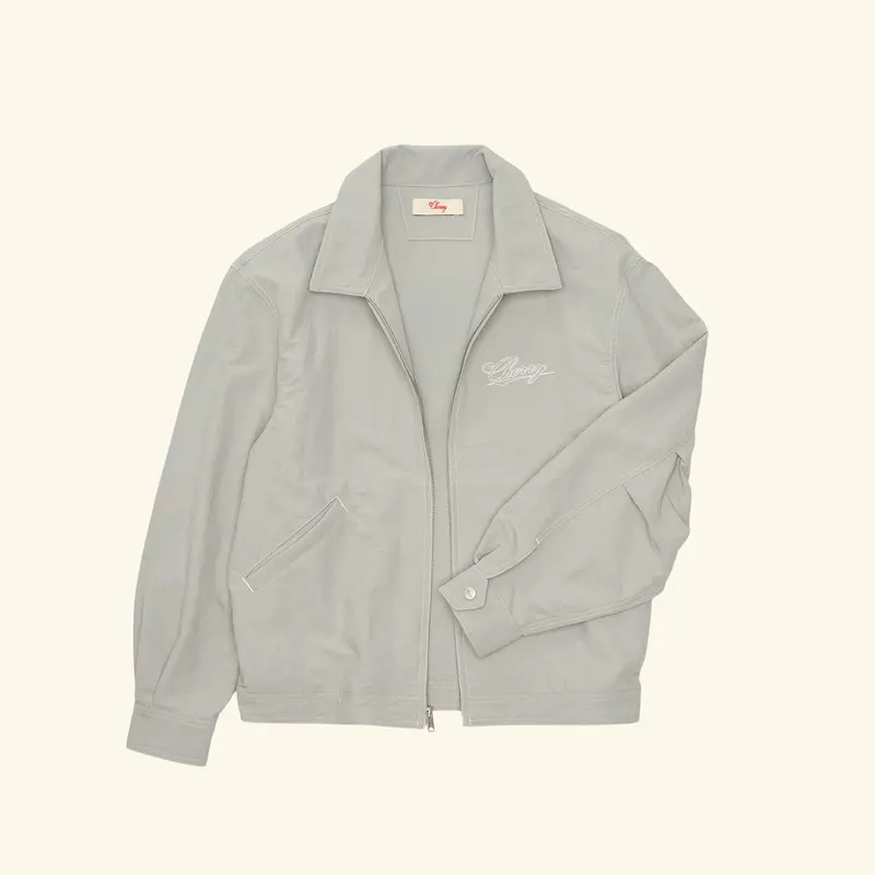 Nylon Running Jacket (Smoke) 1