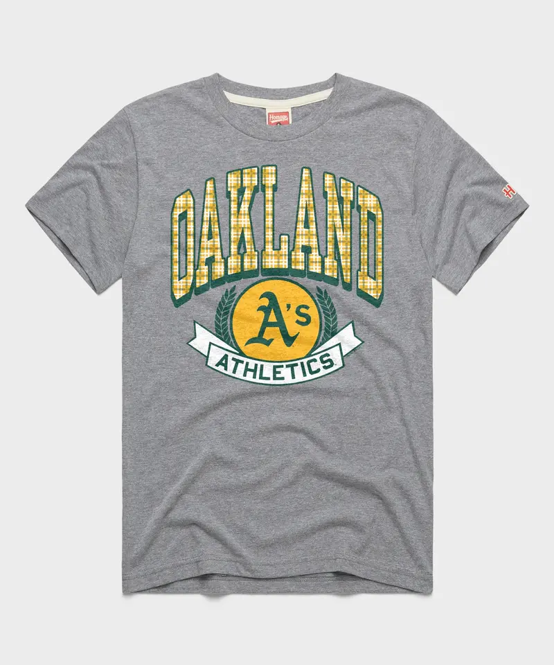 Oakland A's Plaid 1