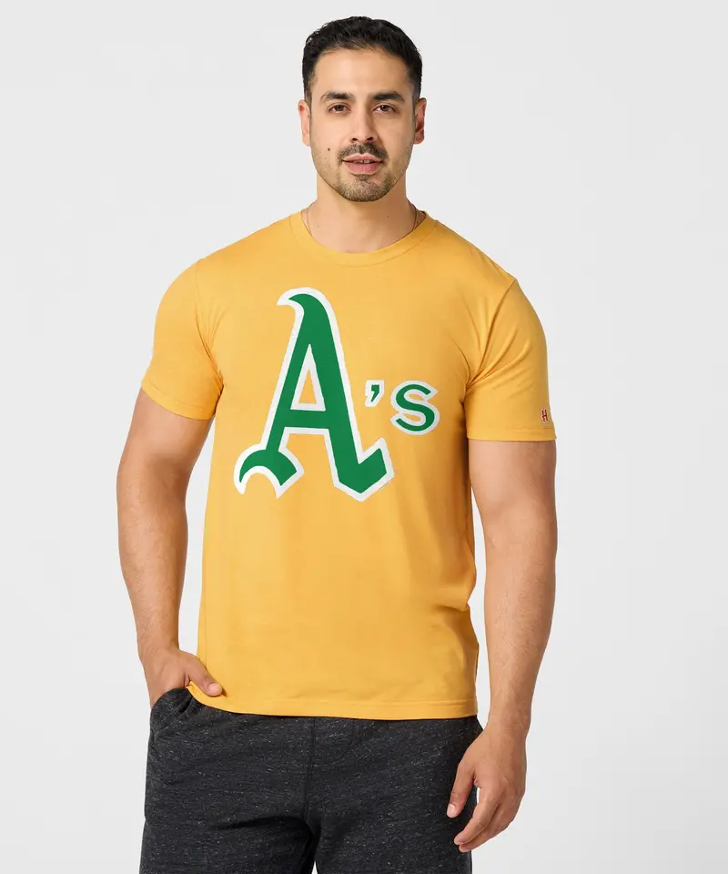 Oakland Athletics Jersey Logo '70 3