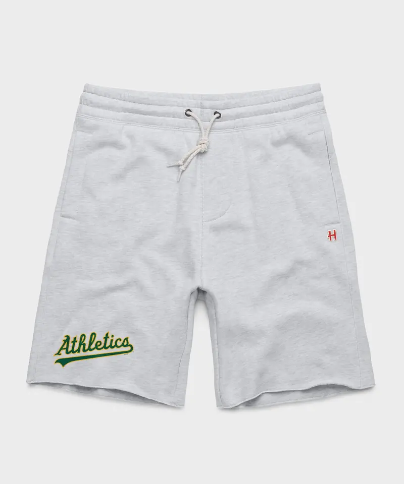 Oakland Athletics Jersey Logo '93 Sweat Shorts 1