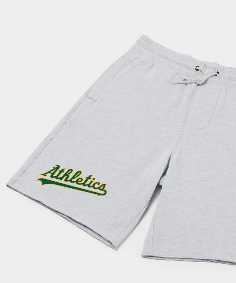 Oakland Athletics Jersey Logo '93 Sweat Shorts 2