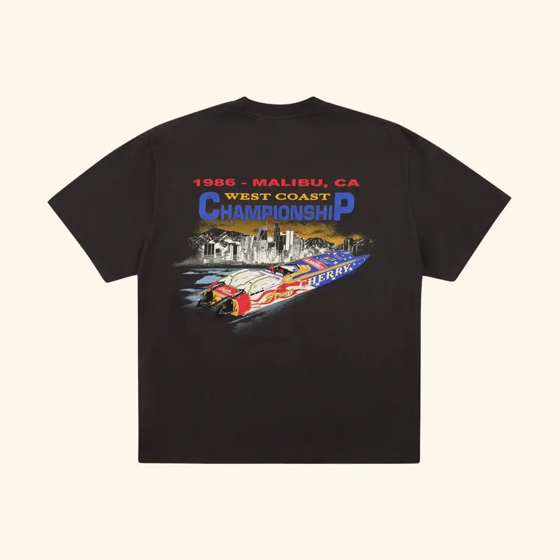 Offshore Boxy Pocket T-Shirt (Vintage Black) 2